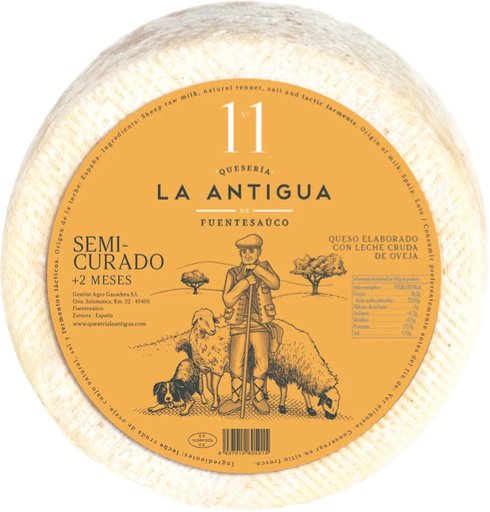 QUESO SEMICURADO DE LECHE CRUDA DE OVEJA